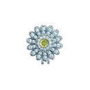 PINGENTE PRATA 925 CHARM MARGARIDA