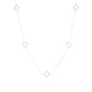 Colar 5 Trevos Madrepérola P