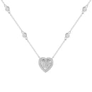Colar Heart Baguetado
