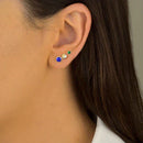 Trio Brasil Cravação Inglesa de Prata