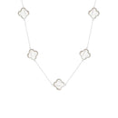 Colar Choker 5 Trevos Madrepérola M