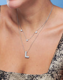 Colar Corações Mih - Prata 925