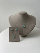 Conjunto Oval Iza Esmeralda Colombiana