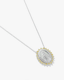 Colar Sagrado Coração de Jesus - Prata 925