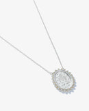 Colar Sagrado Coração de Jesus - Prata 925