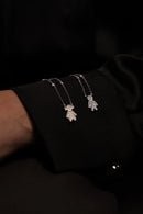 Colar Menino Cravejado Moissanite