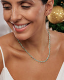 Colar Riviera Afrodite  Turmalina (42 cm - Prata 925)