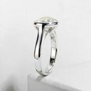 Solitário Coração Moissanite