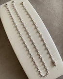 Conjunto de Fio de Faca em Prata 925