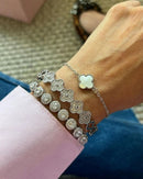 Pulseira Riviera Bolinha Prata 925