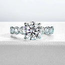 Anel Carmine Moissanite