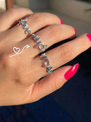 Anel “Amor” em Prata 925