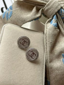 Brinco com Zircônia Cristal em Prata 925 de Ródio Branco