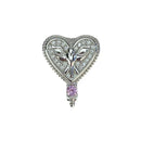 PINGENTE PRATA 925 CHARM CORAÇÃO DIVINO