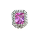 PINGENTE PRATA 925 CHARM SQUARE