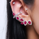 Earcuff Bianca Rubi