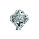 PINGENTE PRATA 925 CHARM TREVO TEXTURIZADO