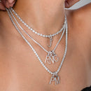 Pingente Riviera Prata 925 Letra