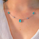 Colar Gabi Esmeralda Colômbiana