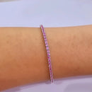 Pulseira Riviera Safira Rosa Clara
