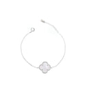 Pulseira Trevo Madrepérola Única