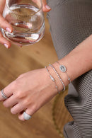 Pulseira Allana - Zircônia Branca