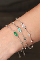 Pulseira Allana - Esmeralda