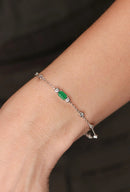Pulseira Allana - Esmeralda