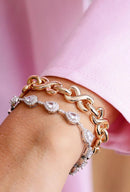 Pulseira Riviera Samantha - Zircônias Brancas