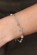 Pulseira Lorena - Zircônia Branca