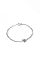 Pulseira Mini Trevo Tanzanita