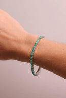 Pulseira Riviera 4 Garras - 4mm, Zircônia Lavanda