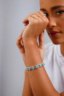 Pulseira Riviera Samantha - Esmeralda Colombiana