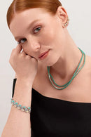 Pulseira Riviera Samantha - Esmeralda Colombiana