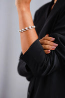 Pulseira Riviera Samantha - Zircônias Brancas