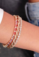 Pulseira Riviera Ágata - Zircônias Brancas