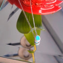 Colar Oval Lauren Esmeralda Colombiana