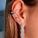 Piercing Fake Moissanite