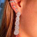 Piercing Fake Moissanite