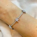 Pulseira Estrela em Prata 925