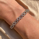 Pulseira Coração Leila