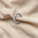 Piercing fake Argola Cravejado