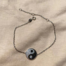 Pulseira Yin-Yang Cravejada