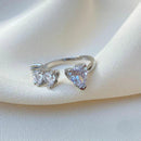 Anel Corações Poppy