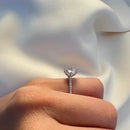 Anel Solitário Nana Com Zircônia Em Prata 925